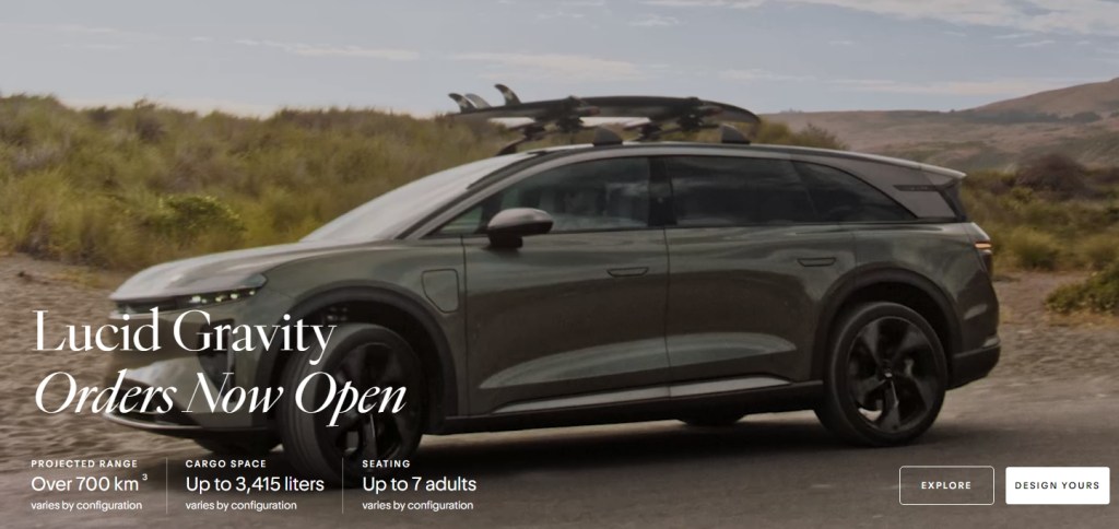 Lucid Gravity SUV Reservations Open in Saudi&nbsp;Arabia
